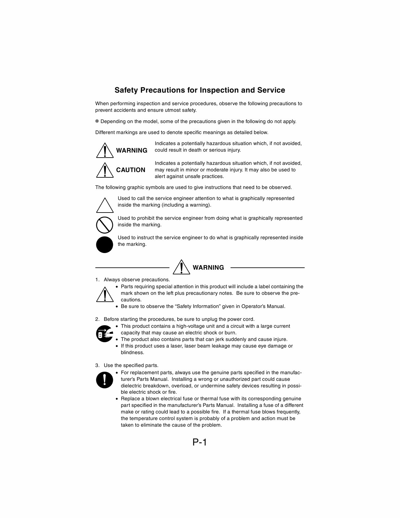 Konica-Minolta MINOLTA Di620PE Service Manual-2